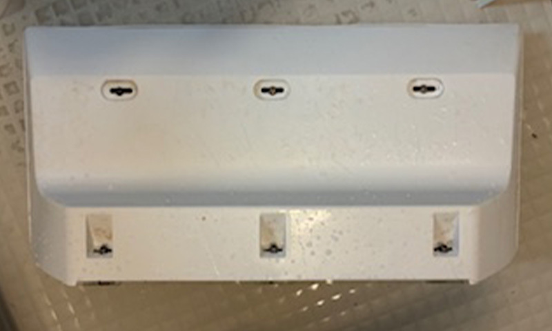 浴室蛇口下の棚After